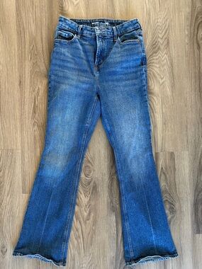 Old Navy Blue Flare Jeans - Mid Wash